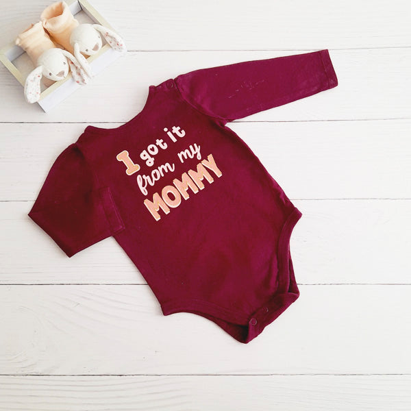 Body Algodón Morado Marca Garanimals 6-9 M Estado Casi tiki