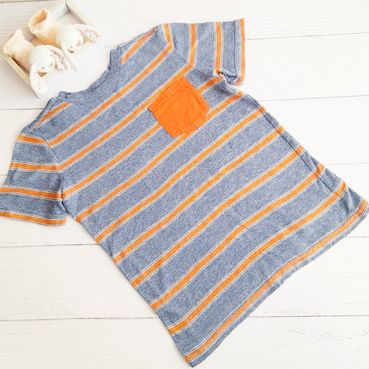 Polera Algodón Multicolor Marca Cat & Jack 6 A Estado Casi tiki