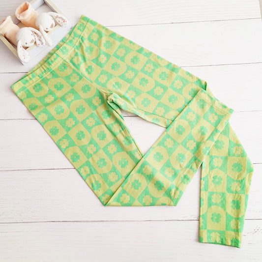 Calza Algodón Verde Marca Wonder Nation 7 A Estado Casi tiki