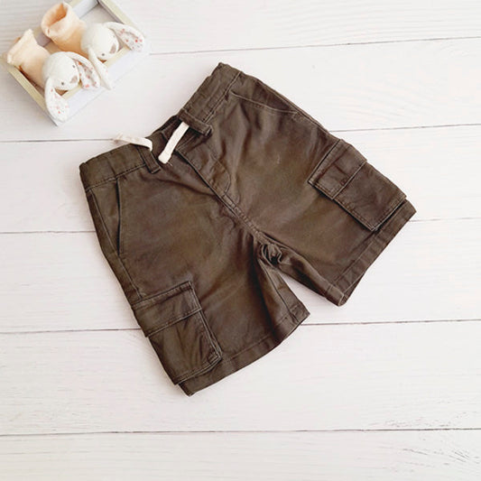 Short Algodón Verde Marca Old Navy 3 A Estado Tiki taka