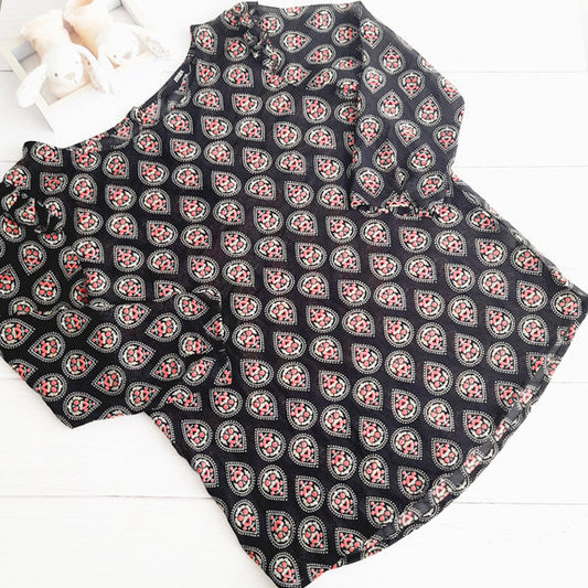 Blusa Tela Multicolor Marca Otra 8 A Estado Tiki taka