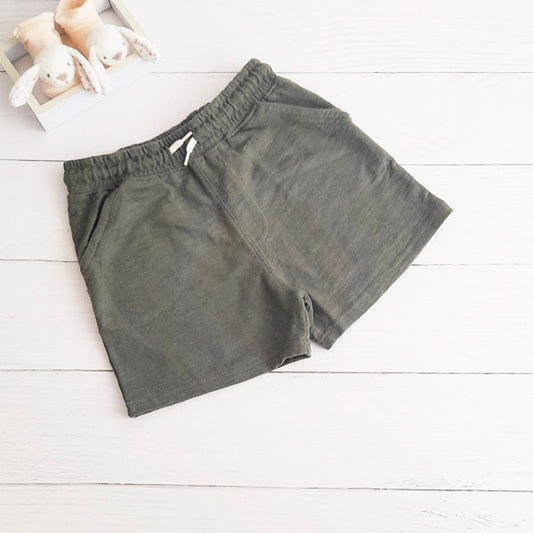 Short Algodón Verde Marca Otra 8 A Estado Casi tiki