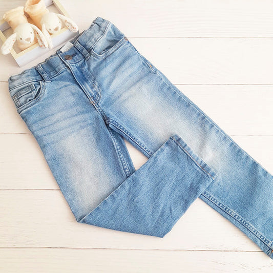 Jeans Mezclilla Azul Marca Osh kosh 5 A Estado Casi tiki