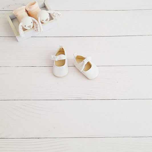 Zapato blando Lona Blanco Marca Ficcus 15 Estado Tiki taka
