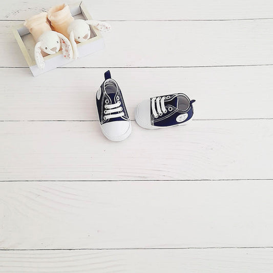 Zapatilla blanda Lona Azul Marca Genérica 17 Estado Tiki taka