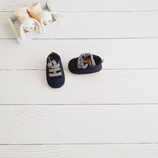 Zapato blando Cuerina Azul Marca Colloky 16 Estado Tiki taka