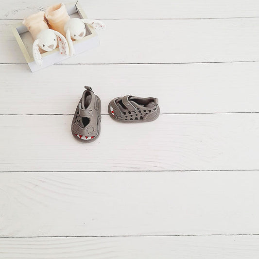 Sandalia blanda Lona Gris Marca Urb 0-3 M Estado Tiki taka