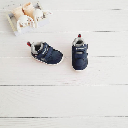 Botín duro Cuerina Azul Marca Bubble gummers 19 Estado Tiki taka