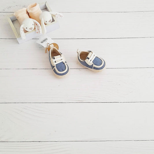 Zapato blando Lona Multicolor Marca 4kids 16 Estado Nuevo