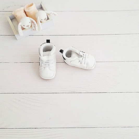 Botín blando Cuerina Blanco Marca Genérica 12 Estado Nuevo