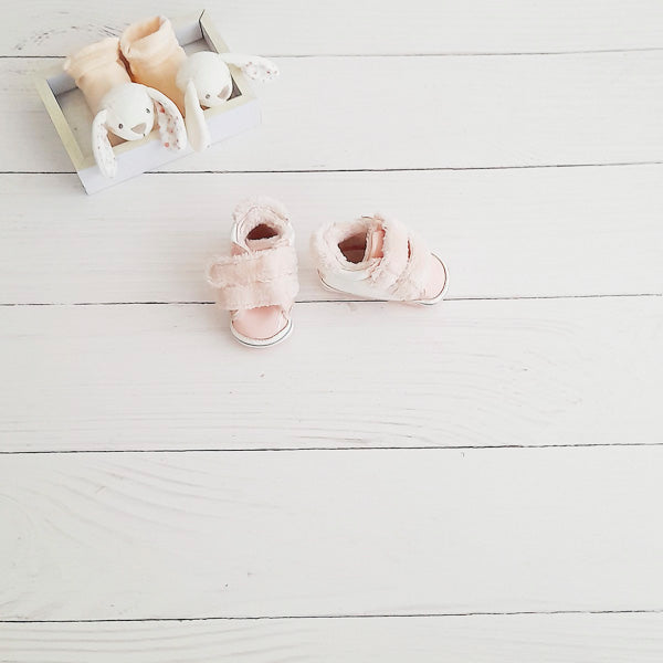 Zapatilla blanda Charol Rosa Marca Ficcus 15 Estado Casi tiki