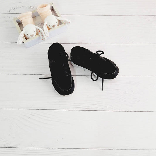 Zapatilla dura Tela Negro Marca Bubble gummers 25 Estado Tiki taka