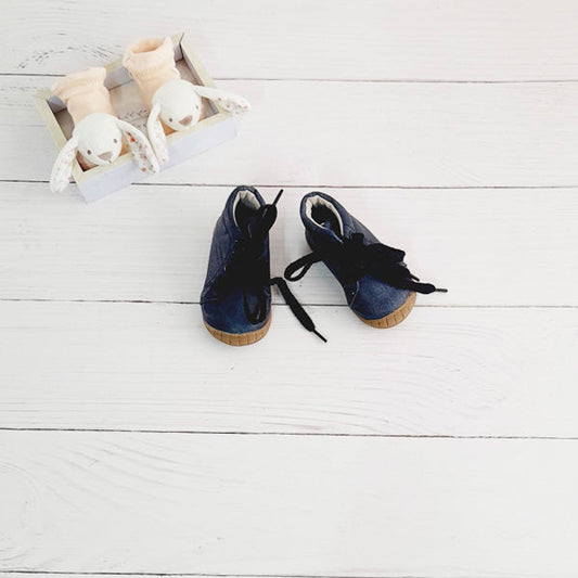 Botín duro Cuerina Azul Marca Pumucki 18 Estado Tiki taka