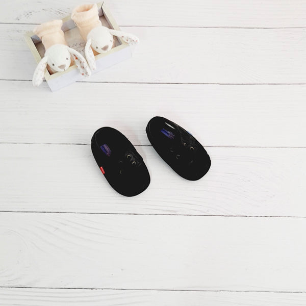 Zapato blando Cuerina Negro Marca Otra 18 Estado Casi tiki