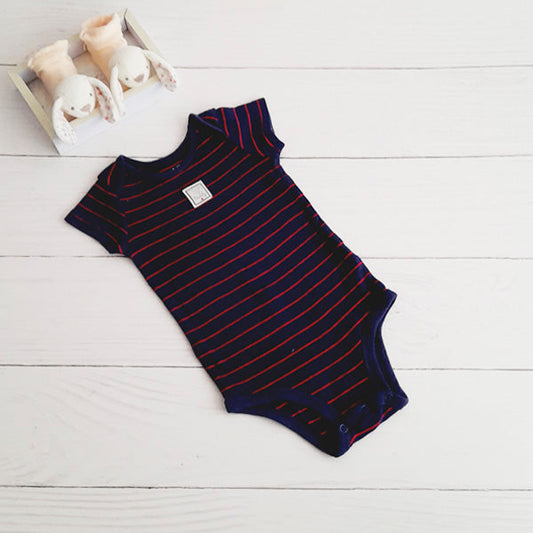 Body Algodón Rayas Marca Carter's 3-6 M Estado Casi tiki