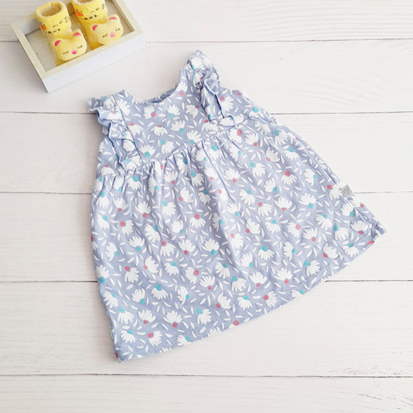 Vestido Algodón Diseños Marca Tribu 6 M Estado Tiki taka