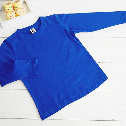 Polera Algodón Azul Marca Otra 3 A Estado Casi tiki