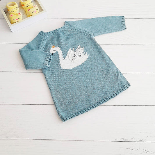 Vestido Tejido Verde Marca Next baby 3-6 M Estado Casi tiki