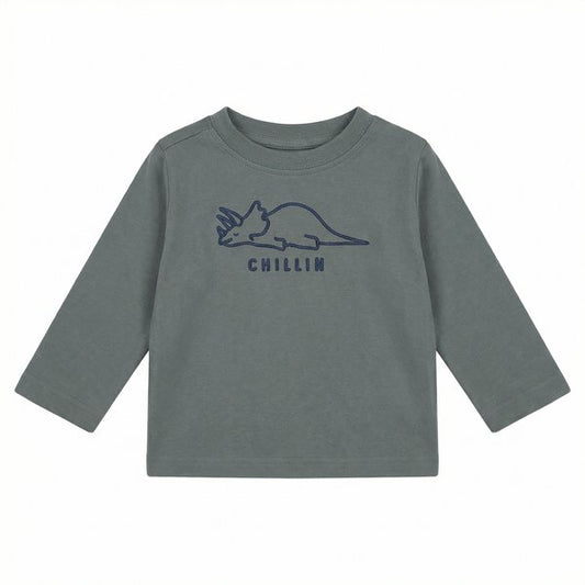 Polera Algodón Verde Marca All Basics 3 M Estado Casi tiki