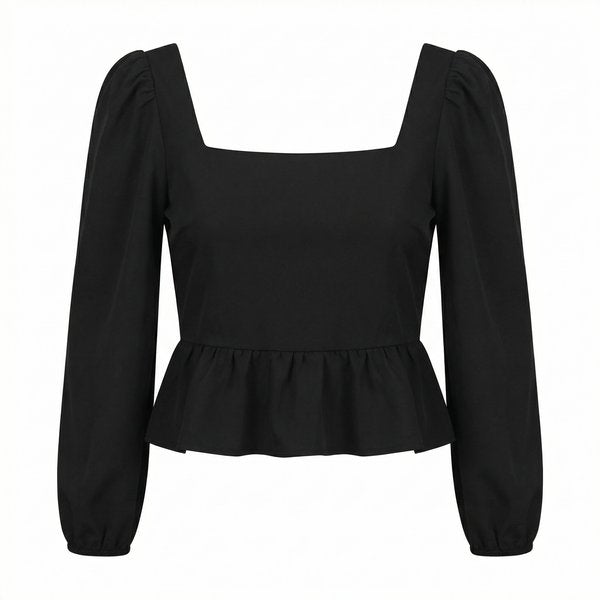 Polera Algodón Negro Marca Old Navy 6 A Estado Casi tiki