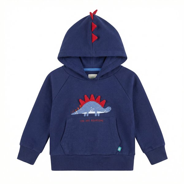 Polerón Algodón Azul Marca Baby by little topsis 12 M Estado Casi tiki