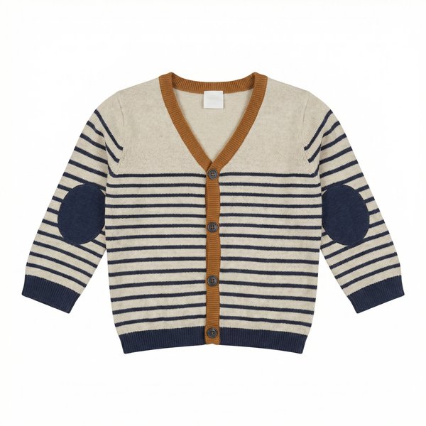 Chaleco Algodón Multicolor Marca Hym 9-12 M Estado Casi tiki