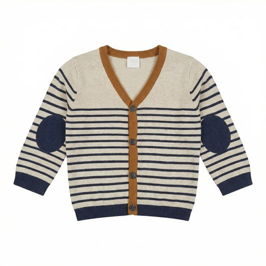 Chaleco Algodón Multicolor Marca Hym 9-12 M Estado Casi tiki