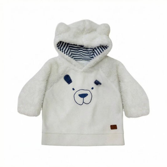 Polerón Polar Blanco Marca Tribu 9 M Estado Casi tiki