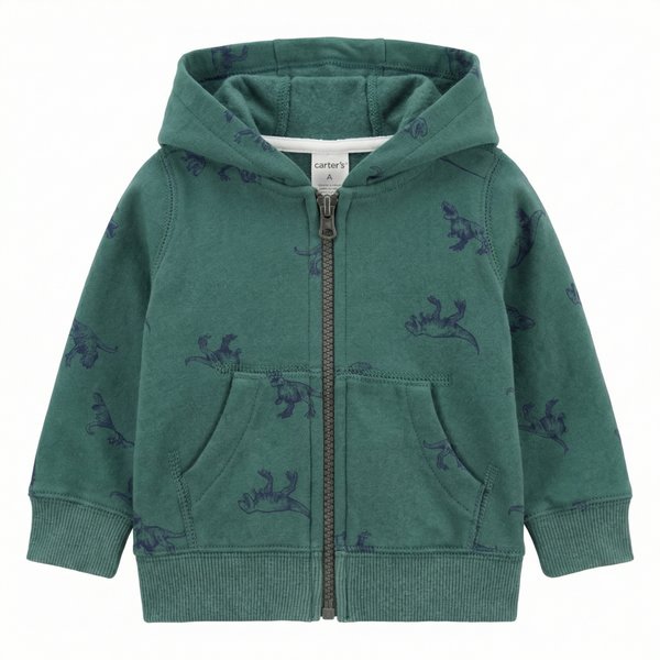 Polerón Algodón Verde Marca Carter's 3 M Estado Casi tiki