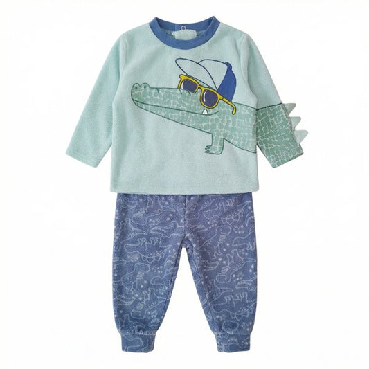 Pijama Polar Diseños Marca Genérica 9-12 M Estado Casi tiki