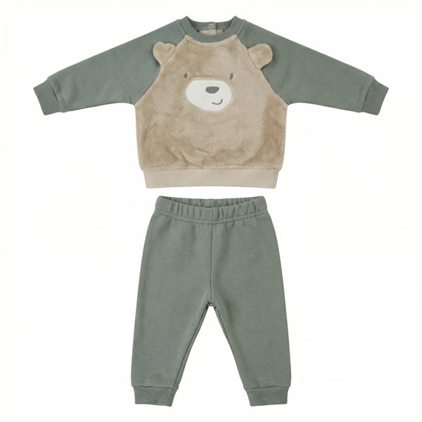 Conjunto Algodón Multicolor Marca Baby harvest 3-6 M Estado Casi tiki