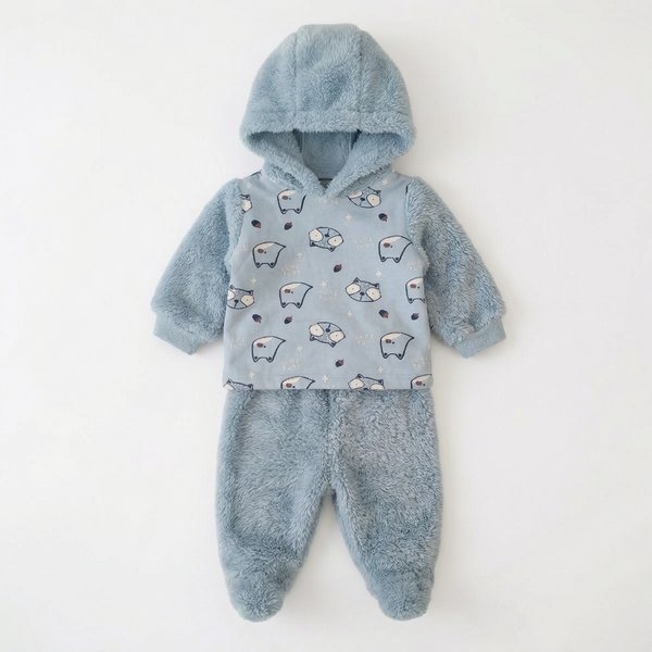 Conjunto Peludo Celeste Marca Black and blue RN Estado Casi tiki