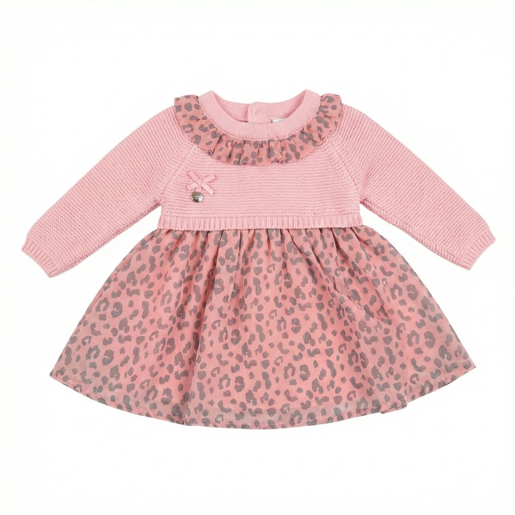 Vestido Tejido Rosa Marca Limonada 3 M Estado Casi tiki