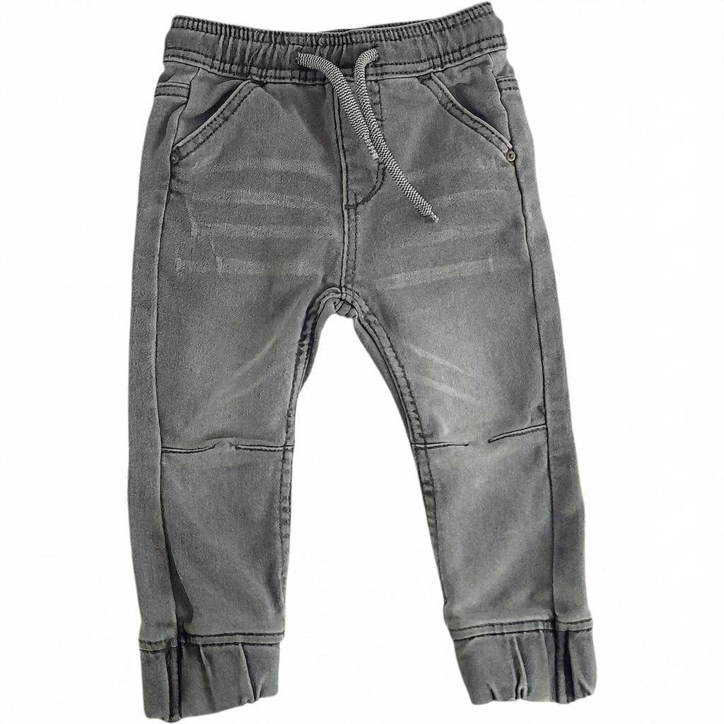 Pantalón Algodón Gris Marca Otra 12-18 M Estado Casi tiki
