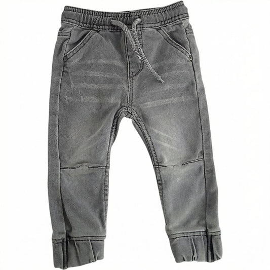Pantalón Algodón Gris Marca Otra 12-18 M Estado Casi tiki