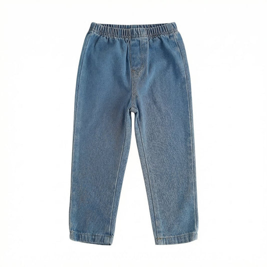 Pantalón Algodón Celeste Marca Otra 12-18 M Estado Casi tiki