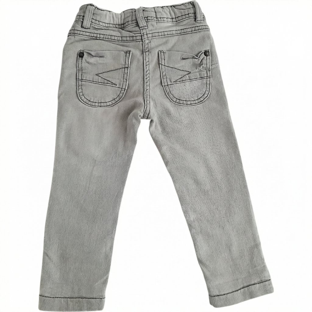 Jeans Algodón Gris Marca Otra 12-18 M Estado Casi tiki