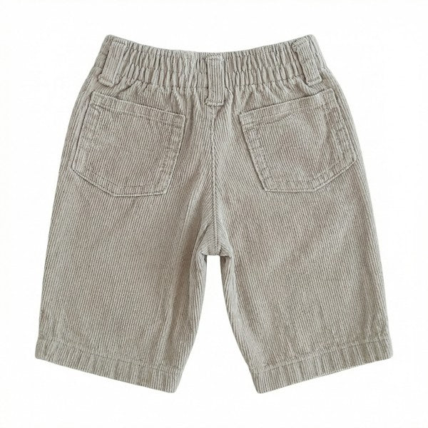 Pantalón Cotelé Beige Marca Koala 0-3 M Estado Casi tiki