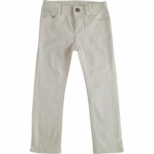 Pantalón Algodón Blanco Marca Gap 4 A Estado Casi tiki