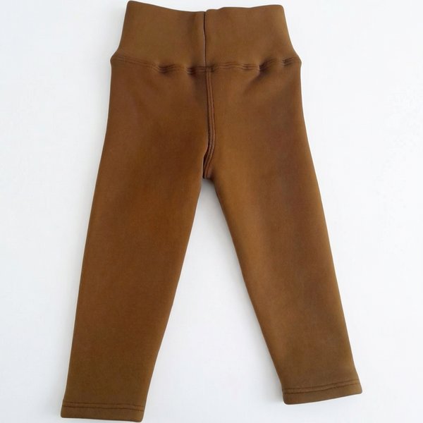 Calza forrado polar Café Marca Genérica 12-18 M Estado Casi tiki