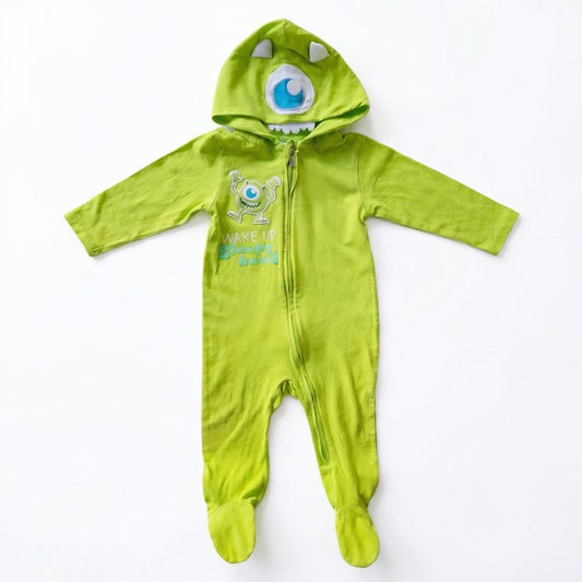 Pijama Algodón Verde Marca Disney 12 M Estado Casi tiki