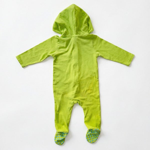 Pijama Algodón Verde Marca Disney 12 M Estado Casi tiki