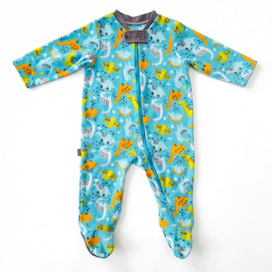 Pijama Polar Diseños Marca Ficcus 6-12 M Estado Casi tiki