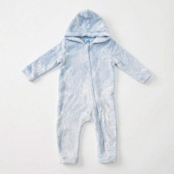 Enterito Micropolar Celeste Marca Disney 12 M Estado Casi tiki