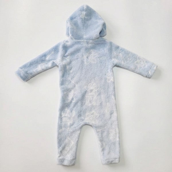 Enterito Micropolar Celeste Marca Disney 12 M Estado Casi tiki