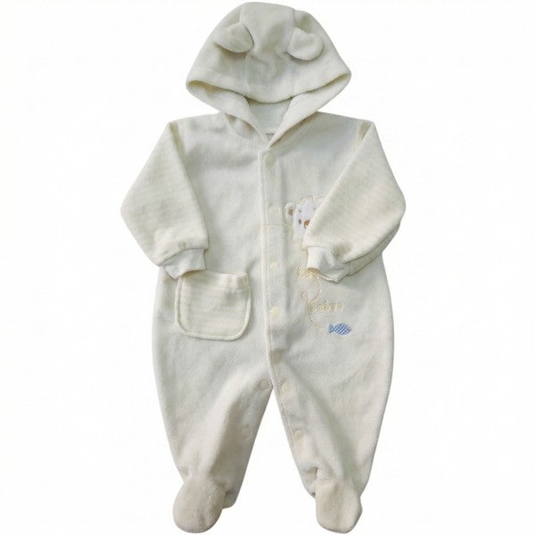 Osito Micropolar Amarillo Marca Genérica 0-3 M Estado Casi tiki