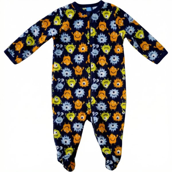 Pijama Polar Multicolor Marca Boulevard 6 M Estado Casi tiki