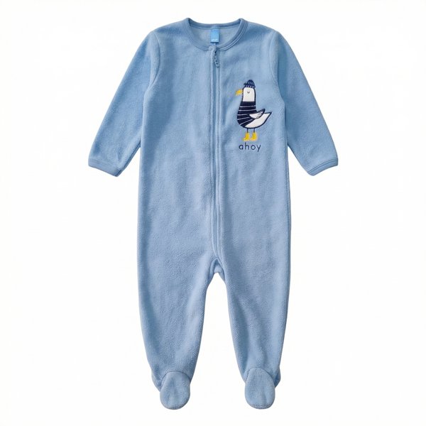 Pijama Polar Celeste Marca Boulevard 2 A Estado Casi tiki