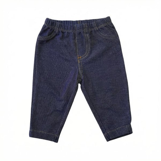 Calza Algodón Azul Marca Carter's 3 M Estado Casi tiki