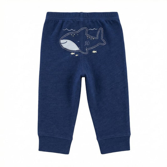 Calza Algodón Azul Marca Carter's 6 M Estado Casi tiki